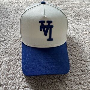 New Era Dodgers A Frame Snap Back Hat